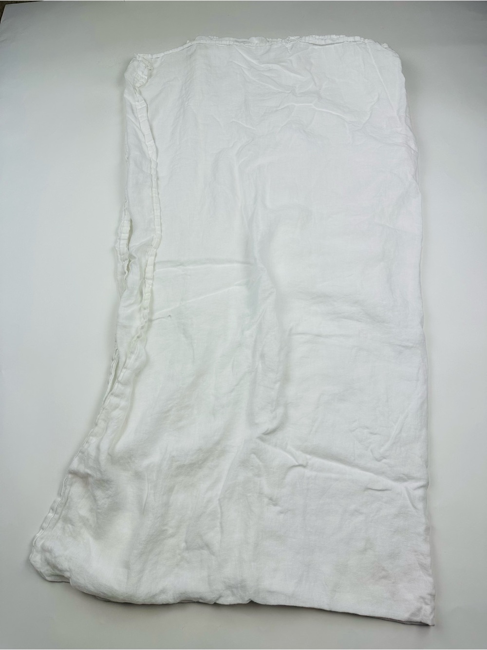 Williams Sonoma Home Linen King Flat Sheet White